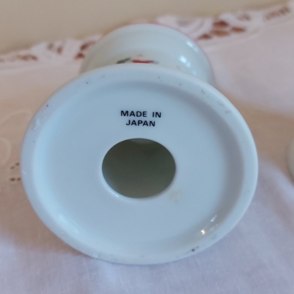 Vintage Japan Christmas Goose Candle Holders - Picture 4 of 4